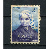 Монако - 1958 - Бернадетта Субиру 2Fr - [Mi.591] - 1 марка. MH.  (Лот 23BY)