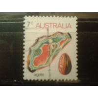 Австралия 1973 минерал Агат