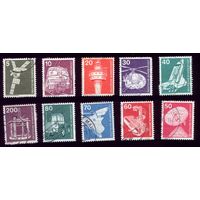 10 марок 1975 год Германия 846-851,852-853,858,990