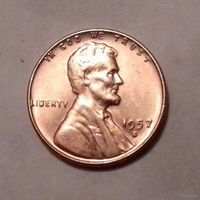 1 цент, США 1957 D