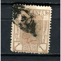 Румыния - 1893/1898 - Король Румынский Кароль I 1B - [Mi.99Y] - 1 марка. Гашеная.  (LOT E52)