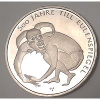 Германия 10 евро, 2011 (500 лет Тилю Уленшпигелю)