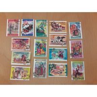 СССР 1991 Народные Праздники полная серия 15 марок