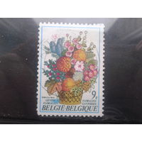 Бельгия 1980 Цветы, концевая