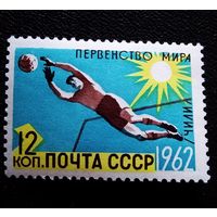 Марка СССР 1962 год Первенство мира