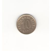 10 центов 1992 Эстония. Возможен обмен