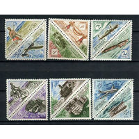 Конго - 1961 - Транспорт. Portomarken - 6 сцепок - [Mi. 1p-12p] - полная серия - 12 марок. MNH