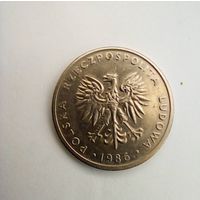 Польша 20 злотых 1986 г