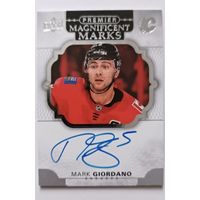 Хоккейная карточка НХЛ автограф Mark Giordano (Калгари)