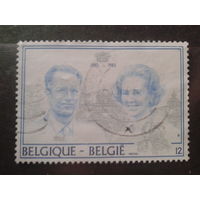 Бельгия 1985 Серебрянная свадьба короля Болдуина и королевы Фабиолы