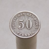 Германия 50 пфеннигов 1875