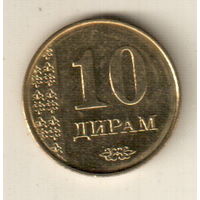 Таджикистан 10 дирам 2011