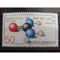 ФРГ 1982 модель химической формулы Михель-1,2 евро