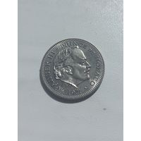 5 франков Монако 1971
