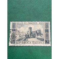 Италия 1955. Базилика S.Francesco Assisi