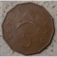 Танзания 5 центов, 1979 (14-9-14)