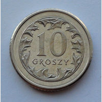 Польша 10 грошей. 1992