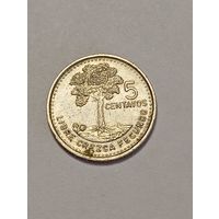 Гватемала 5 центов 1997 года