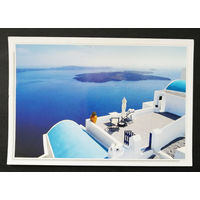 Греция. Виды городов. Чистая открытка #0058-V2P29