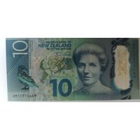 Новая зеландия 10 долларов 1999