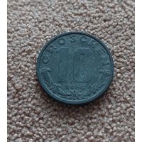 Австрия 10 грошей 1949
