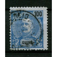 Португальские колонии - Гвинея - 1898 - Король Карлуш I 100R перф. 11 1/2 - [Mi.47A] - 1 марка. Гашеная.  (Лот 109BC)