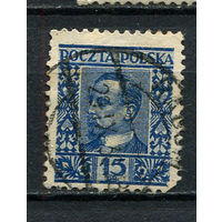 Польша - 1928 - Генрик Сенкевич - (есть тонкое место) - [Mi. 259] - полная серия - 1 марка. Гашеная.  (Лот 66EN)-T5P3