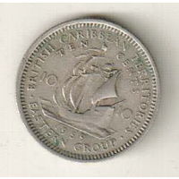 Восточные Карибы 10 цент 1959