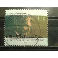 Германия 2000 Альберт Швейцер Михель-1,1 евро гаш