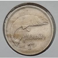 Ирландия 1 флорин (2 шиллинга) 1961 г. В холдере