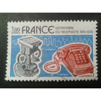 Франция 1976 100 лет телефону