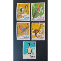 Куба 1974 птицы .