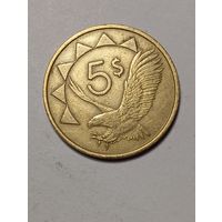 Намибия  5 долларов 1993 года .