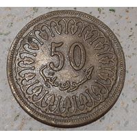 Тунис 50 миллимов, 1960 (9-8-2)