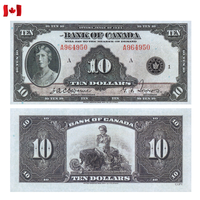 [КОПИЯ] Канада 10 долларов 1935г. (English)