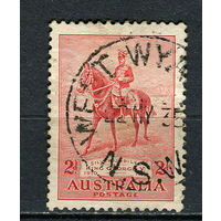 Австралия - 1935 - Серебряный юбилей короля Георга V 2Р - [Mi.129] - 1 марка. Гашеная.  (Лот 15DP)