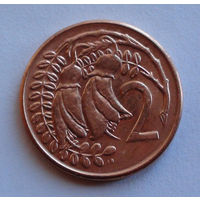 Новая Зеландия 2 цента. 1969