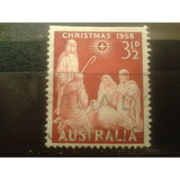 Австралия 1958 Рождество