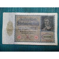 10000 марок 1922 год. Германия.