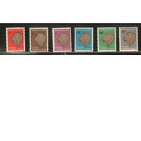 Сенегал-1966 (Мих.37-42) ,  * , Доплатные марки, Лев(полная серия)