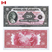 [КОПИЯ] Канада 20 долларов 1935г. (English)
