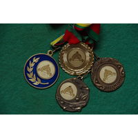 Медали спортивные 4 шт