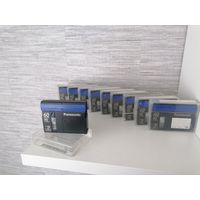 Видеокассеты маленькие Mini DV Panasonic.