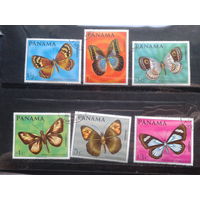 Панама 1968 Бабочки Полная серия