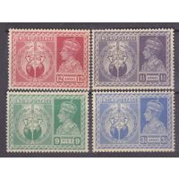 1946 Индия 178-181 Король Георг VI 10,00 евро