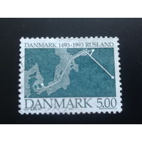 Дания 1993 совместный выпуск с Россией