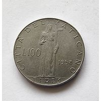 Ватикан 100 лир, 1958