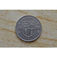 Маврикий 1 рупия 2008