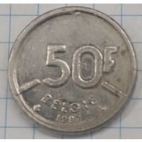Бельгия 50 франков 1987г.( Фламандск.)km169