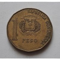 1 песо 1992 г. Республика Доминикана